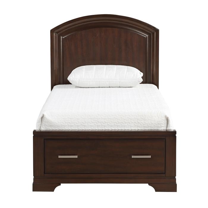 1520CHT-1*-Youth (3) Twin Platform Bed with Footboard Storage image