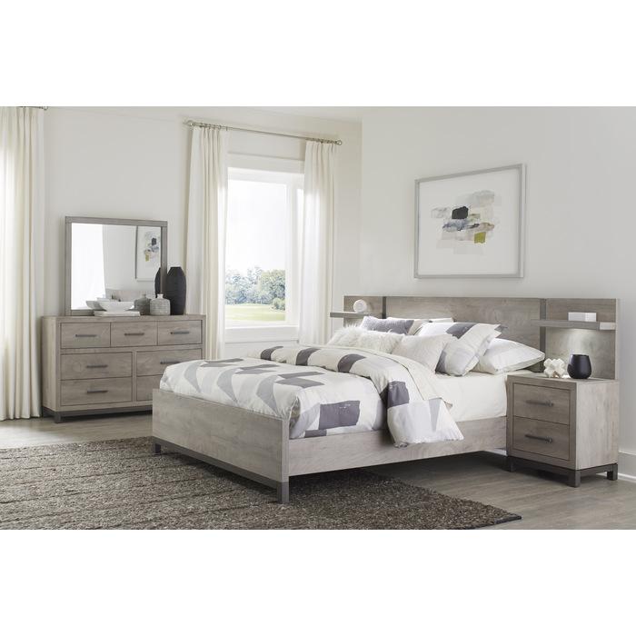 Zephyr 5pc Set Queen Wall Bed (QB+2NS+2NS-P)