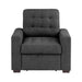9916DG-1 - Chair with Pull-out Ottoman image