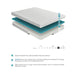 MT-G08T - 8" Twin Gel-Infused Memory Foam Mattress image