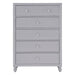 Wellsummer 5 Drawer Chest in Gray 1803GY-9 image