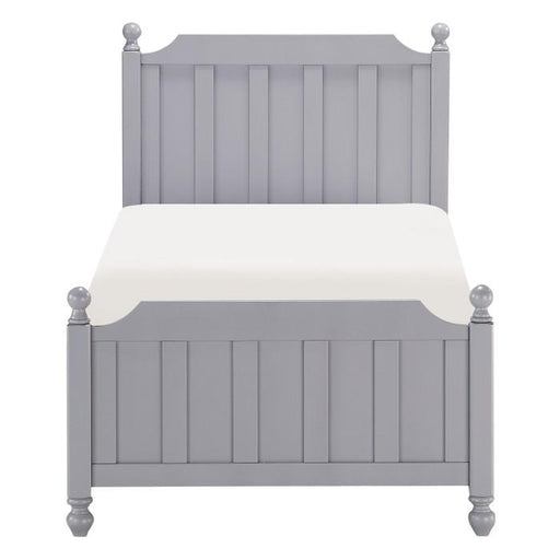 Wellsummer Twin Panel Bed in Gray 1803GYT-1 image