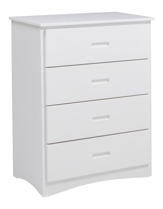 Galen 4 Drawer Chest in White B2053W-9