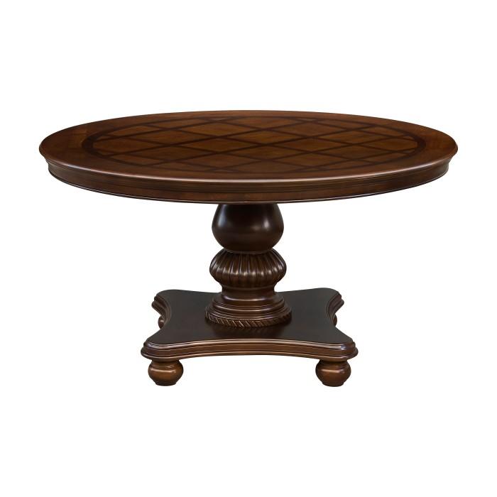 Lordsburg Round Dining Table in Brown Cherry 5473-54