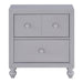 Wellsummer 2 Drawer Nightstand in Gray 1803GY-4 image