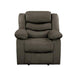 Discus Double Reclining Chair in Brown 9526BR-1 image