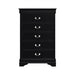 Mayville 5 Drawer Chest in Black 2147BK-9 image