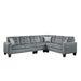 Lantana 2-Piece Reversible Sectional in Gray 9957GYSC image