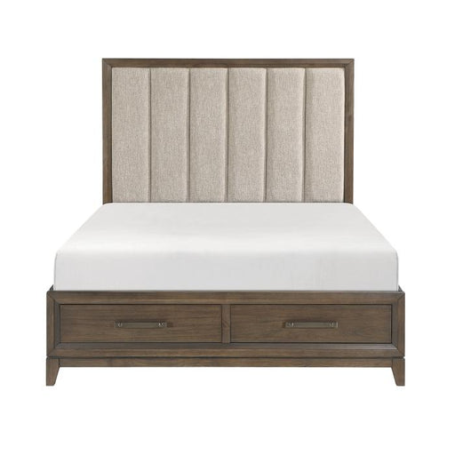 Cambridge (3) California King Platform Bed with Footboard Storage image