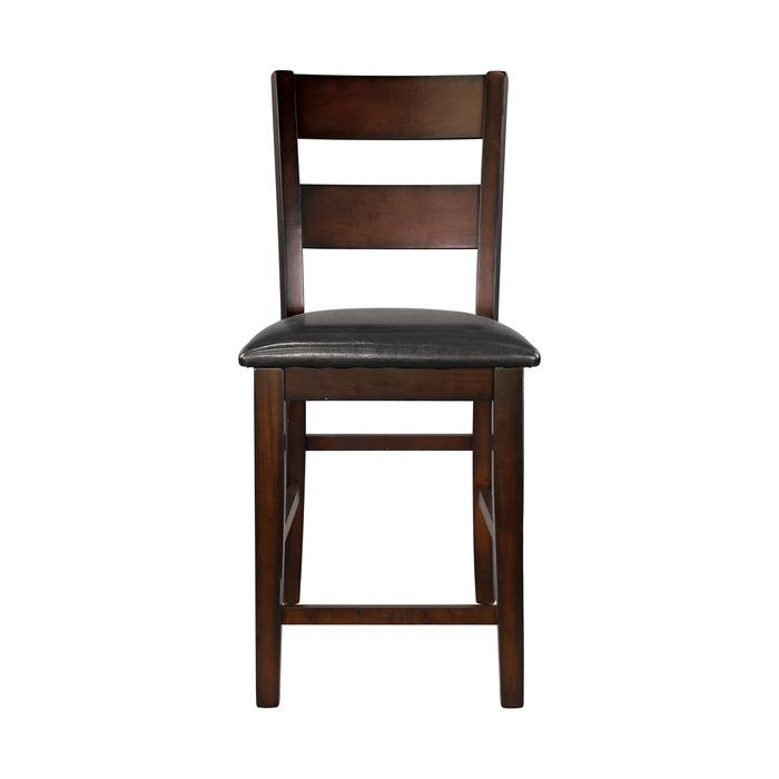 Mantello Counter Height Chair in Cherry (Set of 2)