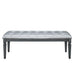 Allura Bed Bench in Gray 1916GY-FBH image