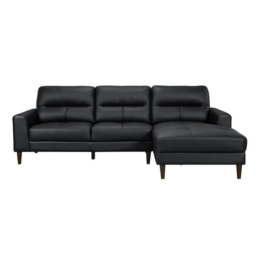 8566BLKSC - 2-Piece Sectional with Right Chaise image