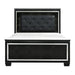 Allura Full Panel Bed in Black 1916FBK-1 image