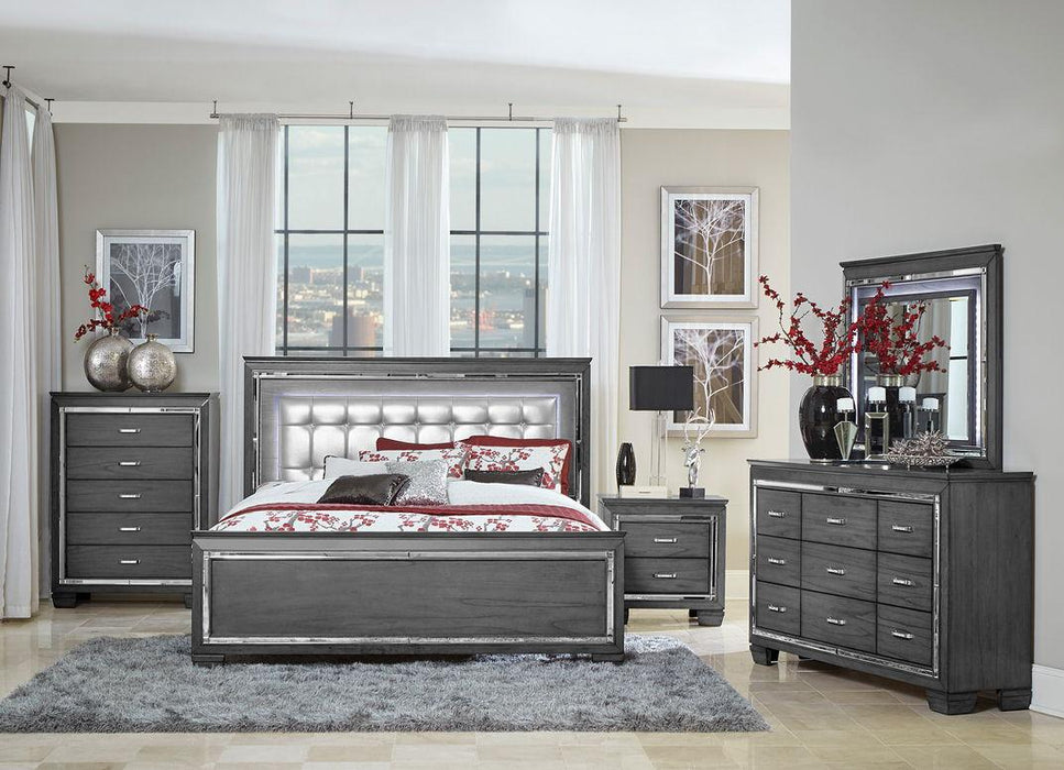 Allura Nightstand in Gray 1916GY-4