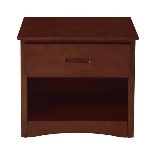 Rowe 1 Drawer Night Stand in Dark Cherry B2013DC-4 image