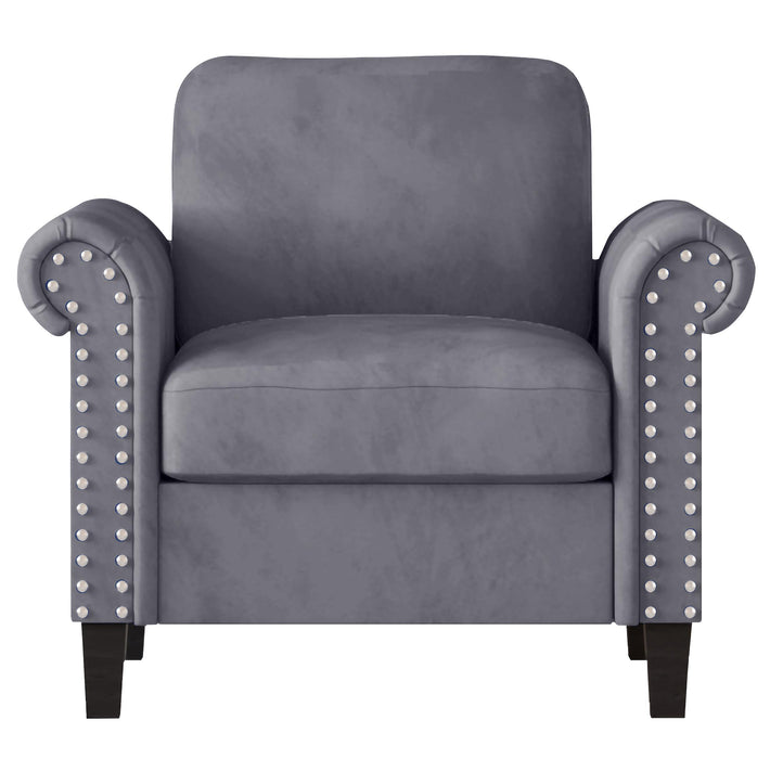 ALANI ACCENT CHAIR-GRAY