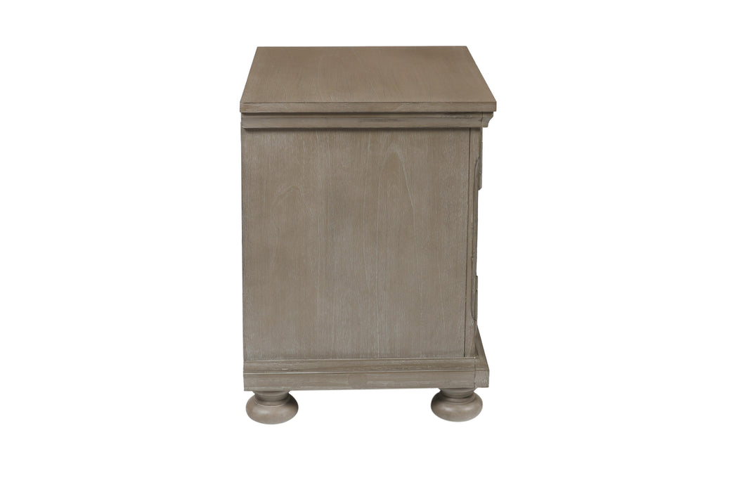 ALLEGRA YOUTH NIGHTSTAND-PEWTER