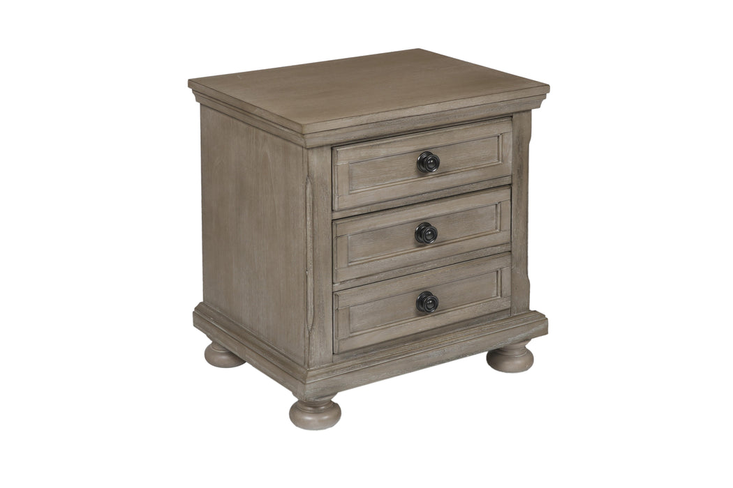 ALLEGRA YOUTH NIGHTSTAND-PEWTER