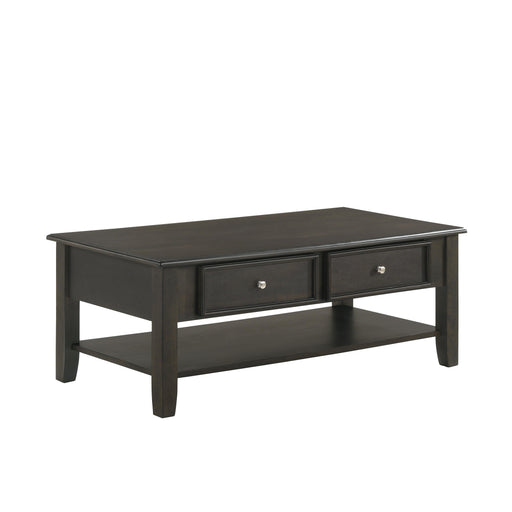 EVANDER COFFEE TABLE WITH DRAWER-ESPRESSO image