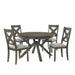 GULLIVER ROUND TABLE-RUSTIC BROWN image