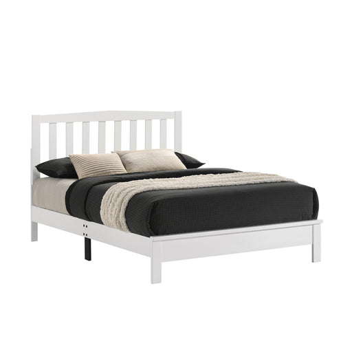 LEO 4/6 F SLAT BED-HB/FB/RAILS-WHITE image