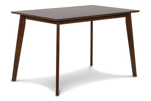 MOROCCO 47" RECTANGLE DINING TABLE-WALNUT BROWN image