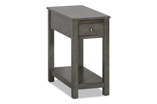NOAH  END TABLE WITH DRAWER-GRAY image