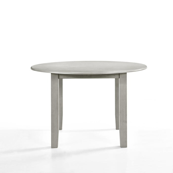 PASCAL 47" ROUND DINING TABLE-DRIFTWOOD