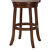 Aberdeen 29" Bar Stool W/Fabric Cushions-Brown