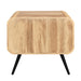 Rowan One Drawer End Table/Bedside Table-Natural
