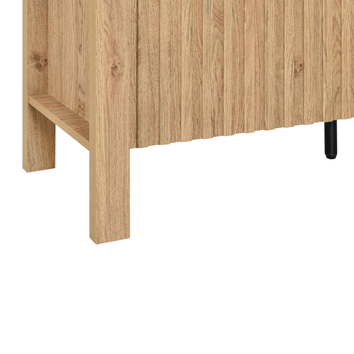 Thayer 47" Two Door Tv Console- Natural