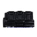 Orion Ii Laf Sofa W/Pwr Fr & Hr-Black