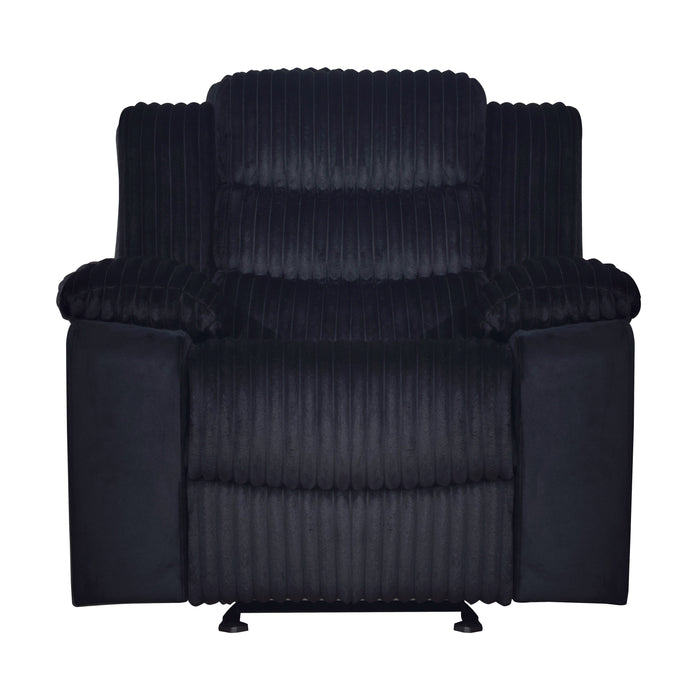 Willow Glider Recliner-Black