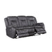 Morello Sofa W/Pwr Fr- Gray