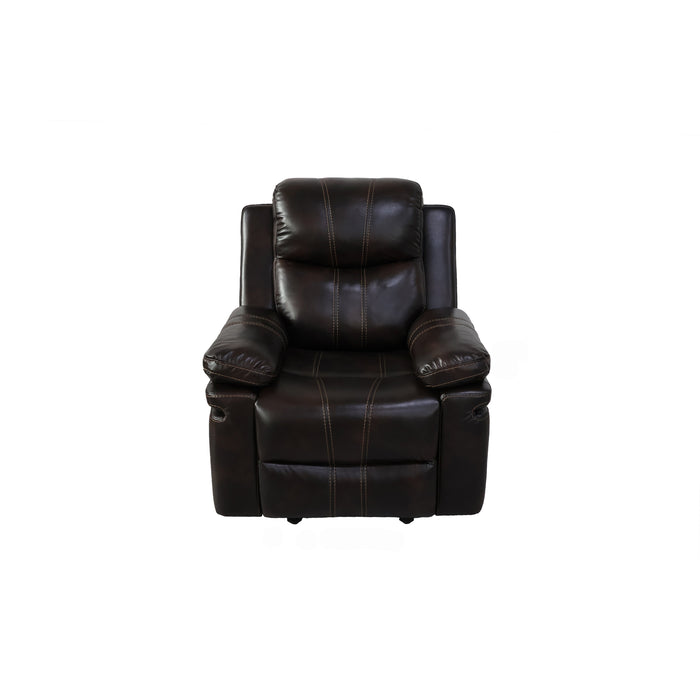 Kellen Glider Recliner-Brown