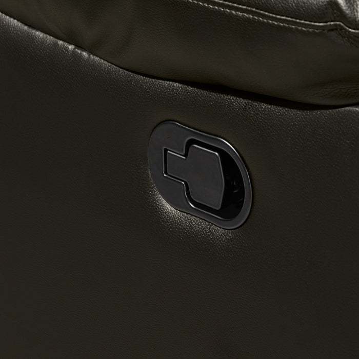 Nikko Sofa W/Dual Recliner-Brown