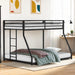 Rothwell Metal Bunk Bed Twin/ Full - La Popular Furniture (CA)