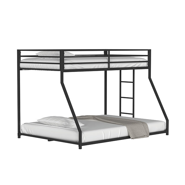 Rothwell Metal Bunk Bed Twin/ Full - La Popular Furniture (CA)