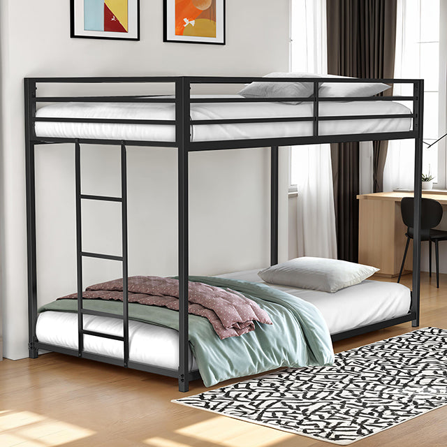 Rothwell Metal Bunk Bed Twin/ Full - La Popular Furniture (CA)
