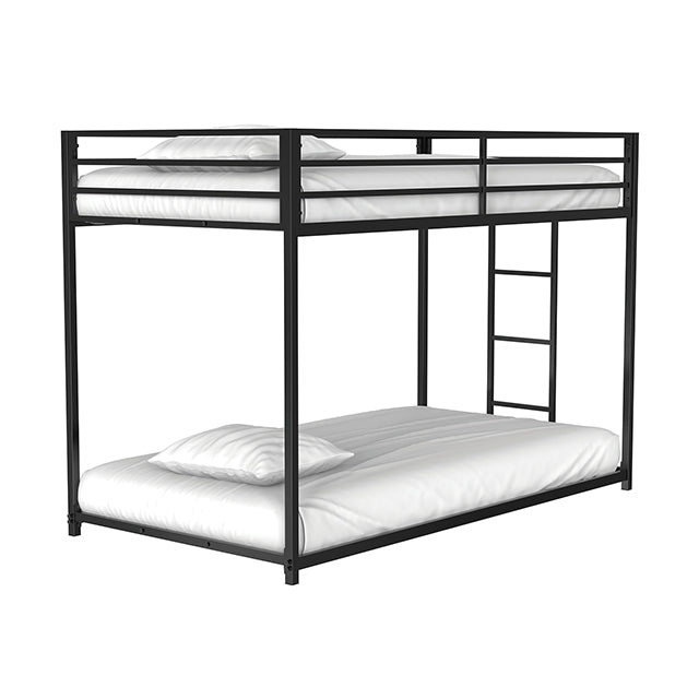 Rothwell Metal Bunk Bed Twin/ Full - La Popular Furniture (CA)