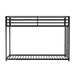 Rothwell Metal Bunk Bed Twin/ Full - La Popular Furniture (CA)