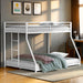 Rothwell Metal Bunk Bed Twin/ Full - La Popular Furniture (CA)