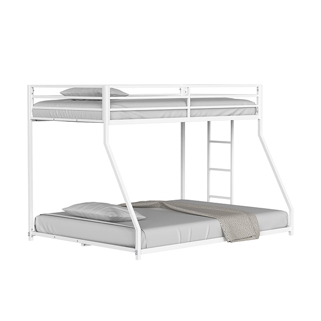 Rothwell Metal Bunk Bed Twin/ Full - La Popular Furniture (CA)