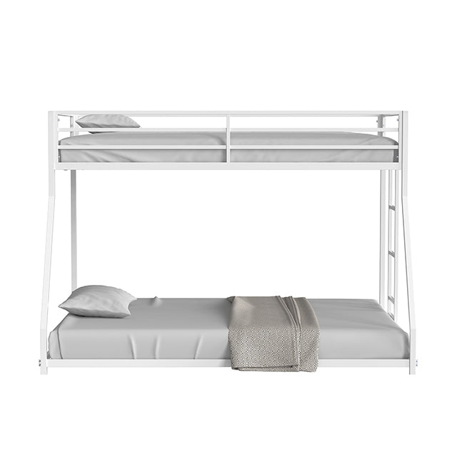 Rothwell Metal Bunk Bed Twin/ Full - La Popular Furniture (CA)