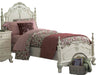 Homelegance Cinderella Queen Poster Bed in Antique White 1386NW-1* image