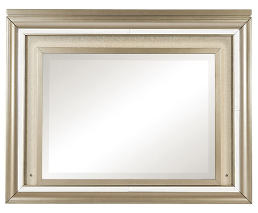 Homelegance Furniture Loudon Mirror with LED Lighting in Champagne Metallic 1515-6 image