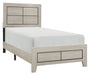 Homelegance Furniture Quinby Twin Panel Bed in Light Brown 1525T-1 image