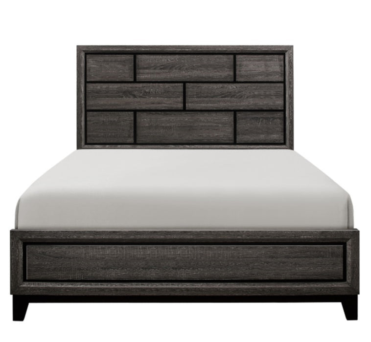 Homelegance Davi King Panel Bed in Gray 1645K-1EK* image