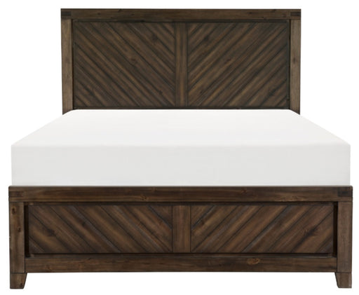 Homelegance Parnell Queen Panel Bed in Rustic Cherry 1648-1* image