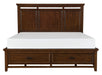 Homelegance Frazier Queen Upholstered Storage Platform Bed in Dark Cherry 1649-1* image
